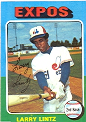 1975 Topps Baseball Cards      416     Larry Lintz